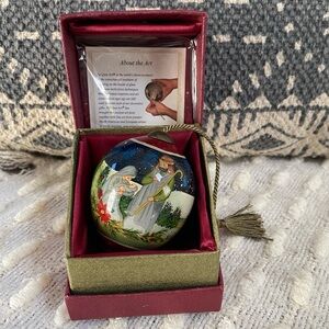 {Ne’Qwa Art} NIB Heavenly Peace Christmas Ornament